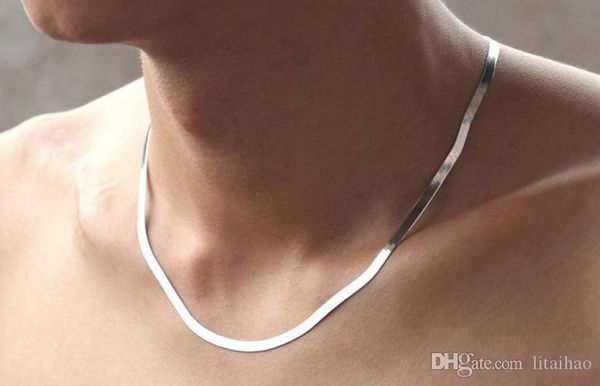 plated platinum fashion necklaces for women/men(50pcs/lot) snake chain safety without stimulation not fade shining necklaces length 45cm*4cm, Silver
plated platinum fashion necklaces for women/men(50pcs/lot) snake chain safety without stimulation not fade shining necklaces length 45cm*4cm, Silver
