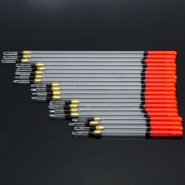 20pcs crystal plastic fishing floats tube set fishing tackle floating stem tubes kits tackle accessories
20pcs crystal plastic fishing floats tube set fishing tackle floating stem tubes kits tackle accessories