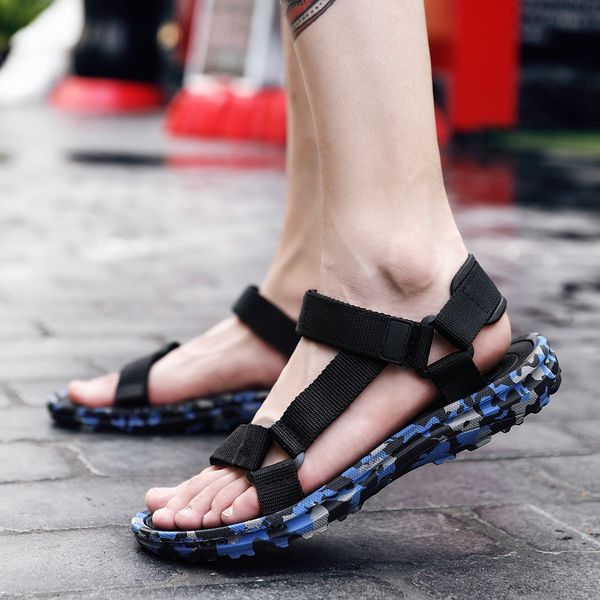 sandals men casual shoes gladiator beach shoes super fiber male flat sandalias hombre outdoor zapatos hombre, Black
sandals men casual shoes gladiator beach shoes super fiber male flat sandalias hombre outdoor zapatos hombre, Black