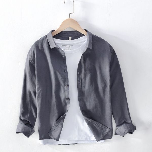 cotton linen casual shirts men basic classic white hawaiian shirt 2020 spring male long sleeve stand collar breathable thin, White;black
cotton linen casual shirts men basic classic white hawaiian shirt 2020 spring male long sleeve stand collar breathable thin, White;black