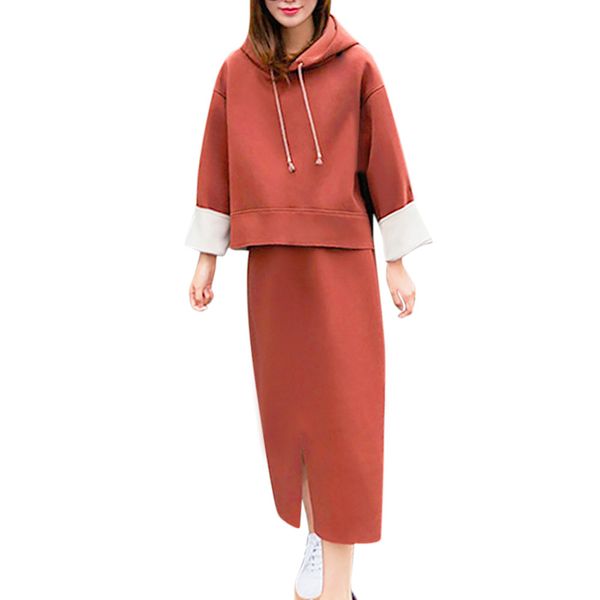 two-piece women's hooded skirt sportswear sweatshirt sportswear suit conjuntos de mujer combinaison femme 2019#3, White
two-piece women's hooded skirt sportswear sweatshirt sportswear suit conjuntos de mujer combinaison femme 2019#3, White