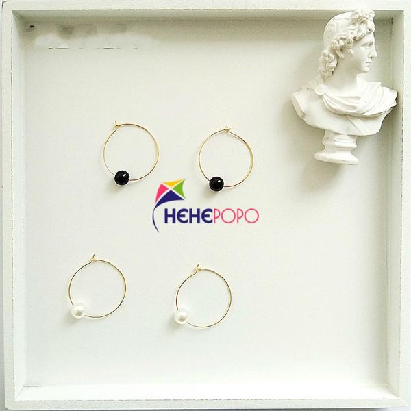 hoop earrings handmade black white venetian pearl round minimalists multi-facility jewelry for girl gift for women, Golden;silver
hoop earrings handmade black white venetian pearl round minimalists multi-facility jewelry for girl gift for women, Golden;silver
