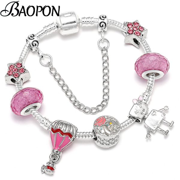baopon lovely little bella diy charm bracelets with helium balloon crystal beads bracelet for women jewelry new year's gift, Golden;silver
baopon lovely little bella diy charm bracelets with helium balloon crystal beads bracelet for women jewelry new year's gift, Golden;silver