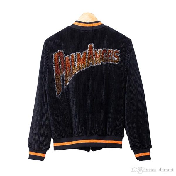 19ss palm angels crystal logo corduroy jacket men women higstreet long sleeve zipper hip hop jacket fashion hflsjk332, Black
19ss palm angels crystal logo corduroy jacket men women higstreet long sleeve zipper hip hop jacket fashion hflsjk332, Black