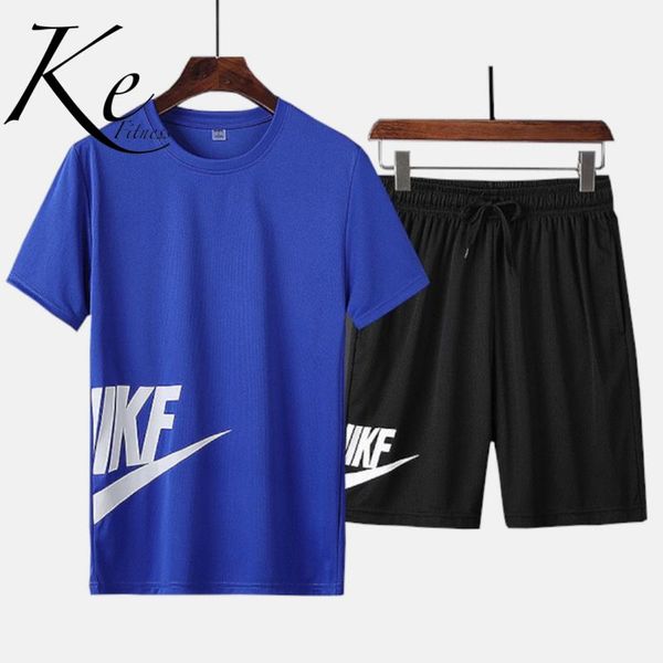 ke sports men's summer fitness short-sleeved t-shirt men's quick-drying clothes running casual sportswear sport set tracksuit, White;black
ke sports men's summer fitness short-sleeved t-shirt men's quick-drying clothes running casual sportswear sport set tracksuit, White;black