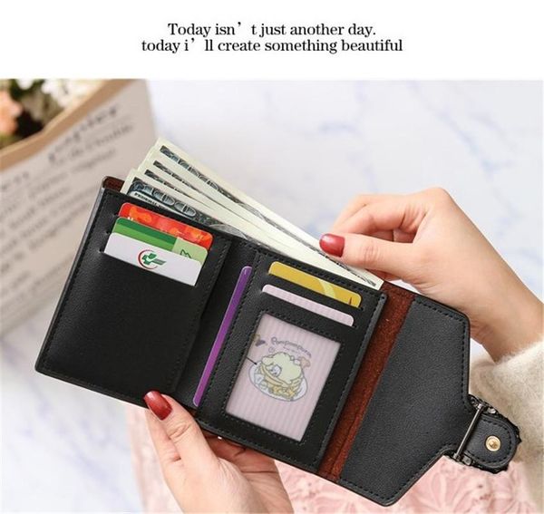 designer wallets small wallet female short retro fold change wallet red black green brown pure color mini womens bags factory price
designer wallets small wallet female short retro fold change wallet red black green brown pure color mini womens bags factory price