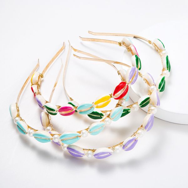 find me color shell imitation pearl headband women simple alloy round hairband 2019 fashion hair jewelry accessories wholesale, Golden;white
find me color shell imitation pearl headband women simple alloy round hairband 2019 fashion hair jewelry accessories wholesale, Golden;white
