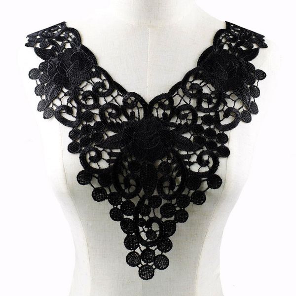 1pc black white embroidered fabric flower venise lace sewing applique lace collar neckline collar applique accessories bw047, Pink;blue
1pc black white embroidered fabric flower venise lace sewing applique lace collar neckline collar applique accessories bw047, Pink;blue