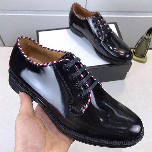 trainer men's designer 2019 luxury atmosphere style men's fashion casual shoes size 38-45 1106, Black