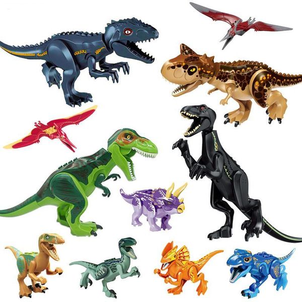 animals jurassic dinosaurs world park dinosaur velociraptor tyrannosaurus rex baby figures blocks toys animal kit
animals jurassic dinosaurs world park dinosaur velociraptor tyrannosaurus rex baby figures blocks toys animal kit