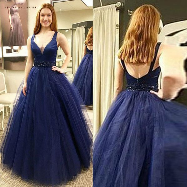 длина синий пром платья бальное платье тюль пола линия глубокий v шеи backless vintage design ретро длинные партии вечера мантий customize, Black
длина синий пром платья бальное платье тюль пола линия глубокий v шеи backless vintage design ретро длинные партии вечера мантий customize, Black