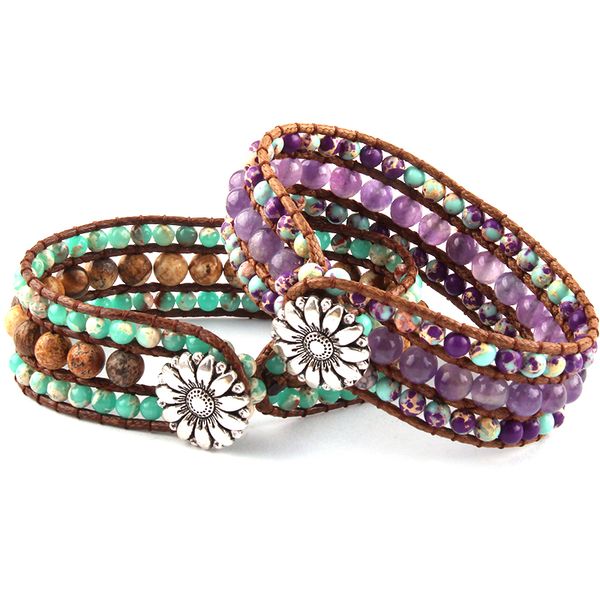 rh fashion beautiful energy jewelry natural stone handmade wrap bracelet friendship beaded braceletes dropship, White
rh fashion beautiful energy jewelry natural stone handmade wrap bracelet friendship beaded braceletes dropship, White