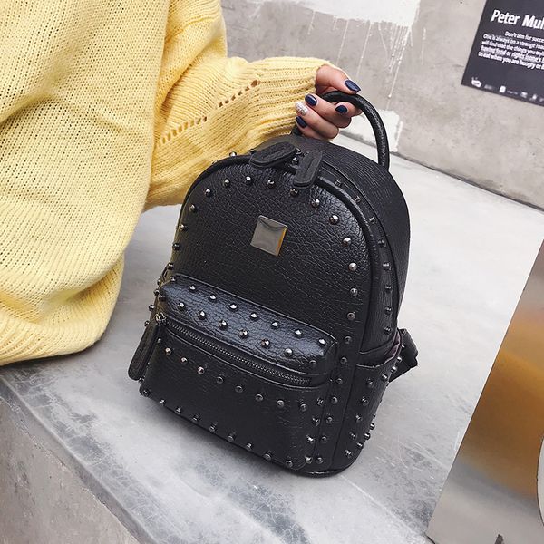 women school bag new fahsion rivet book backpack water repellent travel shoulder bag female lapbackpack mochila#
women school bag new fahsion rivet book backpack water repellent travel shoulder bag female lapbackpack mochila#