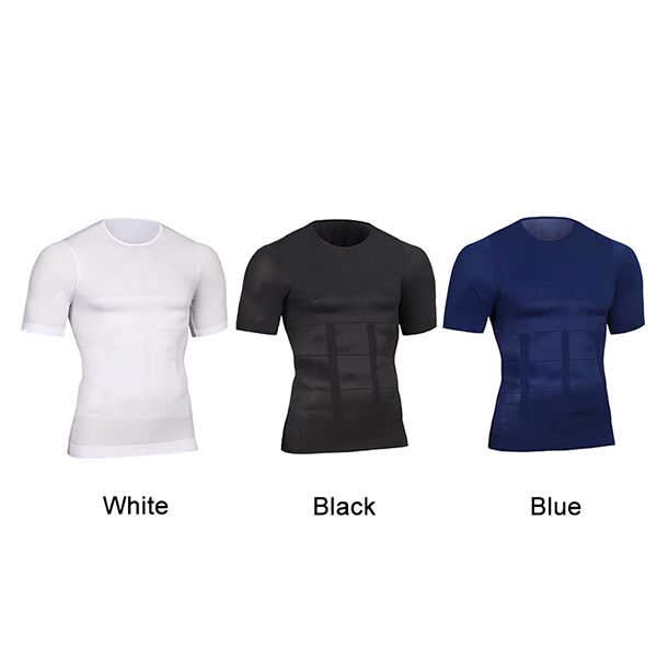 running jerseys ly men compression short sleeve t-shirt belly control body build shapewear summer slimming shaper bf88, Black;blue
running jerseys ly men compression short sleeve t-shirt belly control body build shapewear summer slimming shaper bf88, Black;blue