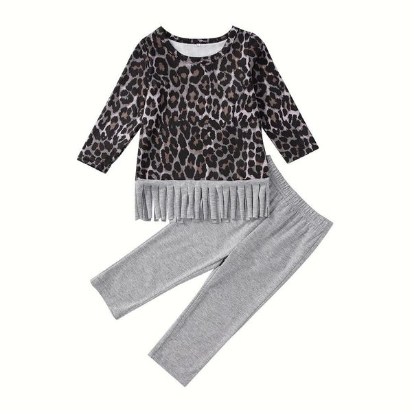 little girls 2pcs leopard clothes set toddler infant baby girl cotton clothes t-shirt +long pants outfits sets, White
little girls 2pcs leopard clothes set toddler infant baby girl cotton clothes t-shirt +long pants outfits sets, White