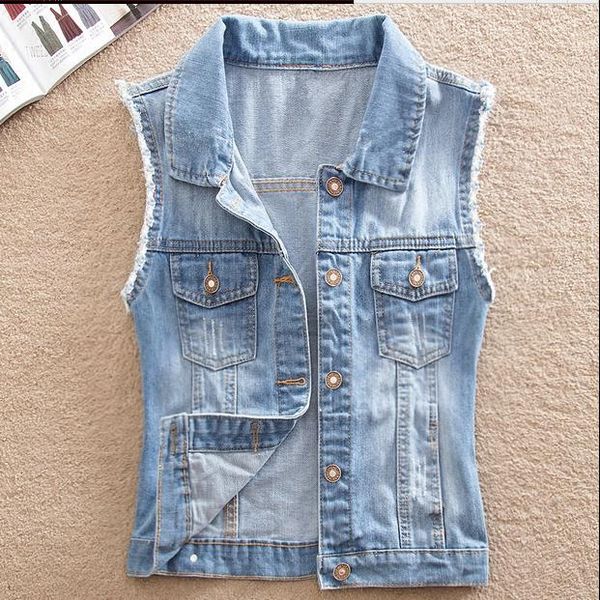 plus size 4xl 2018 new hole casual women jeans vest denim sleeveless tank, Black;white
plus size 4xl 2018 new hole casual women jeans vest denim sleeveless tank, Black;white
