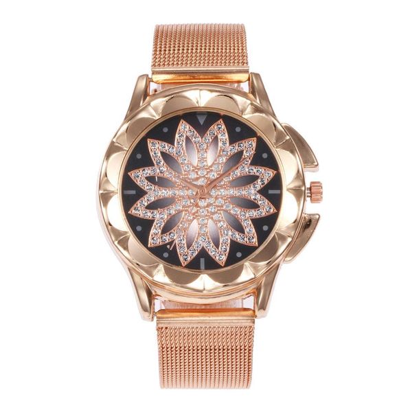 fashion lady wristwatches 2019 new luxury creative rhinestone flower dial plate alloy mesh strap quartz watches wholesale lw089, Slivery;brown
fashion lady wristwatches 2019 new luxury creative rhinestone flower dial plate alloy mesh strap quartz watches wholesale lw089, Slivery;brown