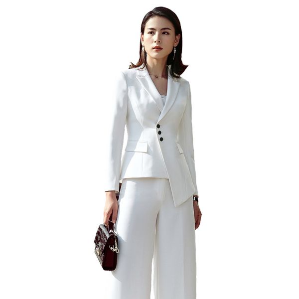 2018 suit women new fashion business interview host overalls suit wide-legged pants ol manager office lady clothing, White;black
2018 suit women new fashion business interview host overalls suit wide-legged pants ol manager office lady clothing, White;black