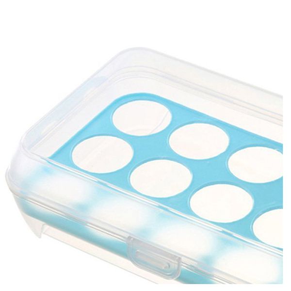 egg tray for refrigerator,15 eggs tray holder with lid,portable shatter-proof covered egg container (blue)
egg tray for refrigerator,15 eggs tray holder with lid,portable shatter-proof covered egg container (blue)