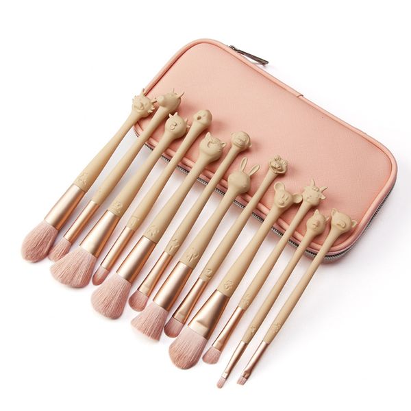 12pcs/set zodiac makeup brushes set eye shadow blending eyeliner eyelash eyebrow brush makeup kit tools
12pcs/set zodiac makeup brushes set eye shadow blending eyeliner eyelash eyebrow brush makeup kit tools