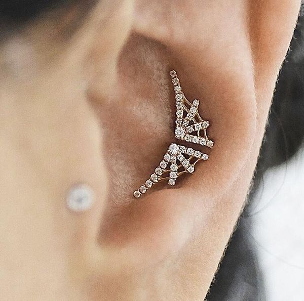 100% 925 sterling silver spider web stud earring micro pave 5a cubic zirconia sparking bling women silver studs, Golden;silver
100% 925 sterling silver spider web stud earring micro pave 5a cubic zirconia sparking bling women silver studs, Golden;silver