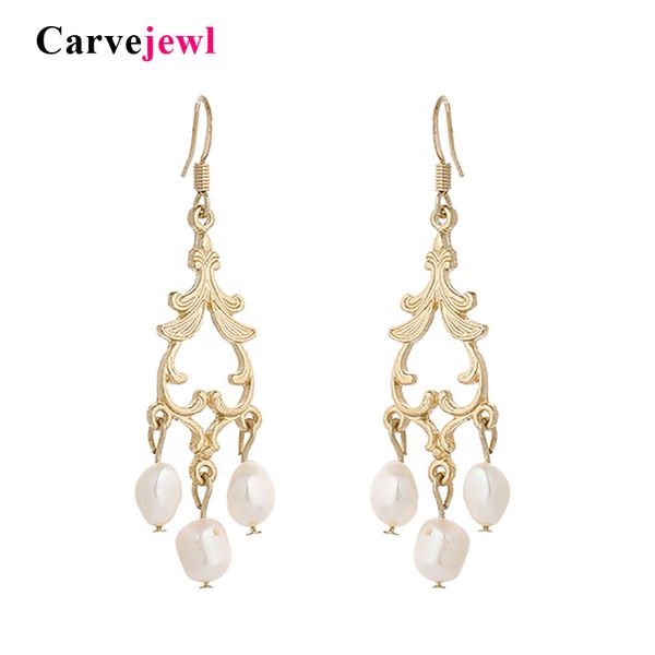 carvejewl chandelier clip earrings korea design elegant charms pendant irregular simulated pearl earrings for women girl jewelry, Silver
carvejewl chandelier clip earrings korea design elegant charms pendant irregular simulated pearl earrings for women girl jewelry, Silver