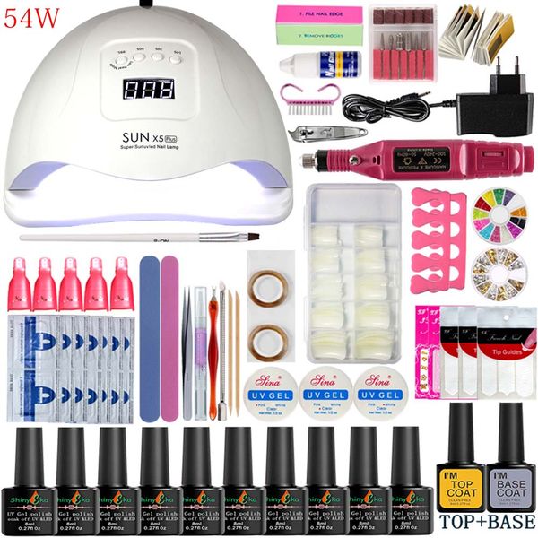manicure set nail gel polish set kit for manicure gel varnish nail art sets 72 w uv lamp dryer tools for tools kit
manicure set nail gel polish set kit for manicure gel varnish nail art sets 72 w uv lamp dryer tools for tools kit
