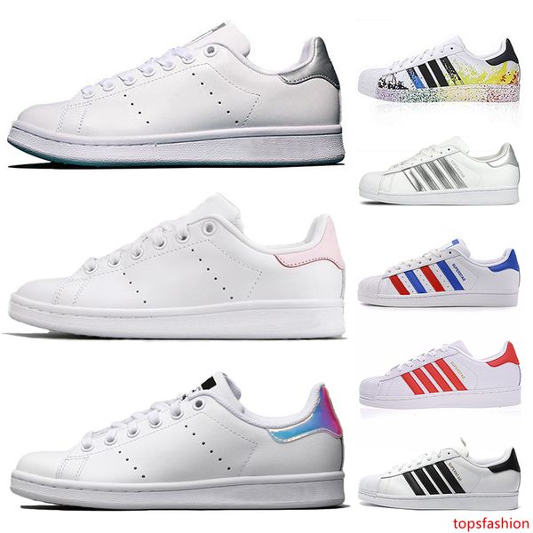 selling superstars casual shoes platform stan smith shoes triple white black red blue green pink off outdoors leather sneakers 36-45
selling superstars casual shoes platform stan smith shoes triple white black red blue green pink off outdoors leather sneakers 36-45