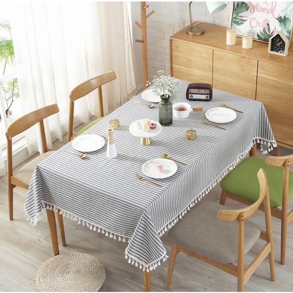 lanke cotton linen stripe tablecloth with tassel,home kitchen decoration dining table cover tablecloth
lanke cotton linen stripe tablecloth with tassel,home kitchen decoration dining table cover tablecloth