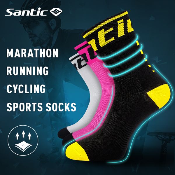 santic cycling socks men women bike bicycle socks breathable anti-sweat outdoor sports ciclismo colors 6c09054, Black
santic cycling socks men women bike bicycle socks breathable anti-sweat outdoor sports ciclismo colors 6c09054, Black