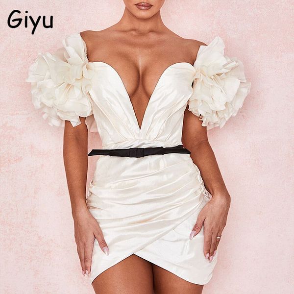 giyu club party satin dress women 2020 summer mini bodycon dresses elegant floral petal sleeve ruch bodycon vestidos white, Black;gray
giyu club party satin dress women 2020 summer mini bodycon dresses elegant floral petal sleeve ruch bodycon vestidos white, Black;gray