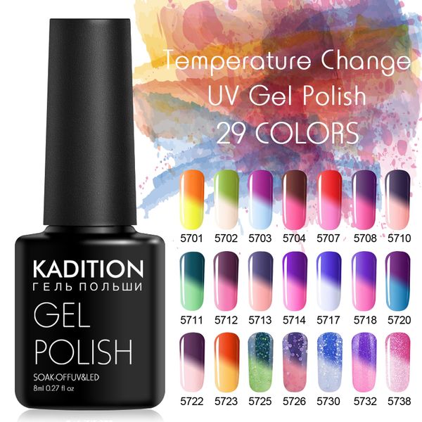 kadition new temperature change uv gel nail polish soak off thermo chameleon uv gel nail polish shiny, Red;pink
kadition new temperature change uv gel nail polish soak off thermo chameleon uv gel nail polish shiny, Red;pink