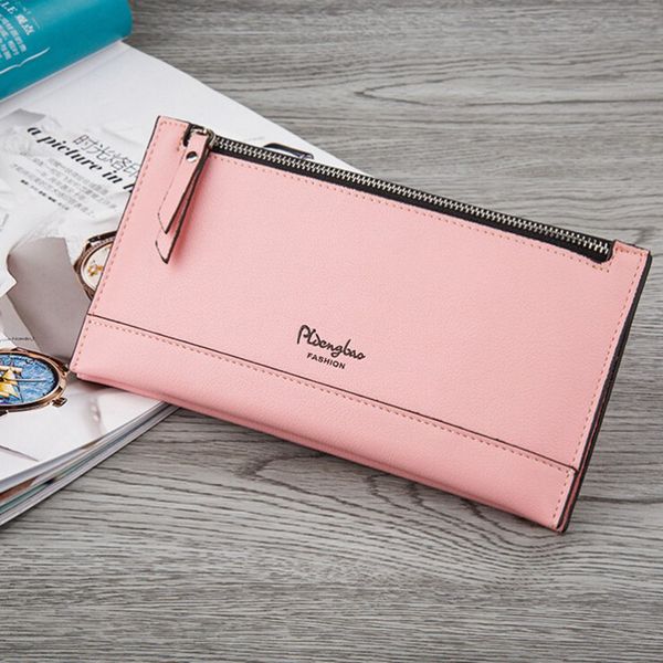 long leather women wallet large capacity female purse casual two layers wallets for women thread solid lady clutch bag zipper, Red;black
long leather women wallet large capacity female purse casual two layers wallets for women thread solid lady clutch bag zipper, Red;black