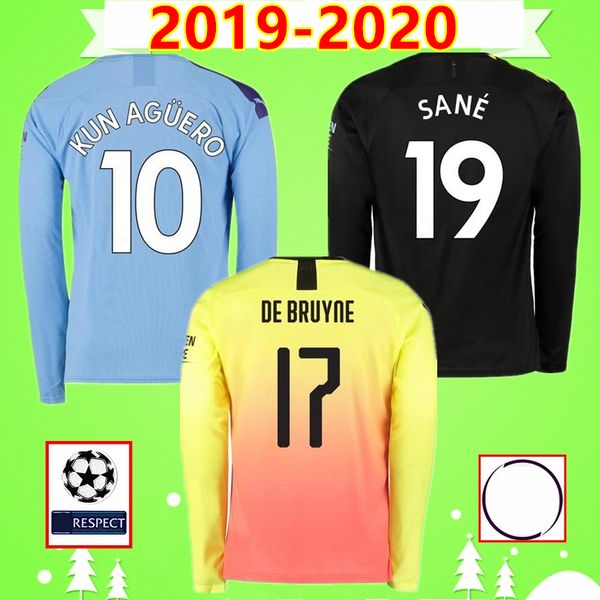 long sleeve full 2019 2020 man kun aguero city 19 20 soccer jerseys silva maillot sane football shirts 3rd third camiseta sterling camisa, Black;yellow
long sleeve full 2019 2020 man kun aguero city 19 20 soccer jerseys silva maillot sane football shirts 3rd third camiseta sterling camisa, Black;yellow