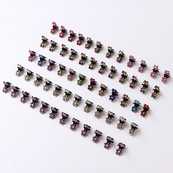 2019 new 12pcs girls small crystal flowers metal hair children mini rhinestone hair clamp kids baby clips, Slivery;white
2019 new 12pcs girls small crystal flowers metal hair children mini rhinestone hair clamp kids baby clips, Slivery;white