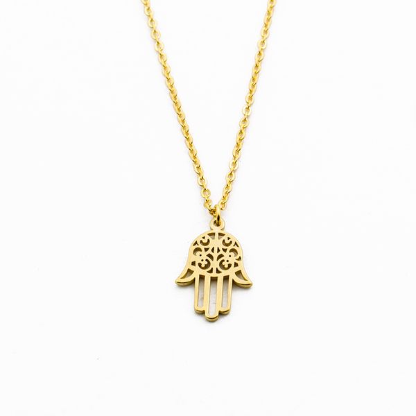 arabic soy hamsa hand pendant necklace women men amulet stainless steel gold color hand of fatima choker islamic jewelry, Silver
arabic soy hamsa hand pendant necklace women men amulet stainless steel gold color hand of fatima choker islamic jewelry, Silver