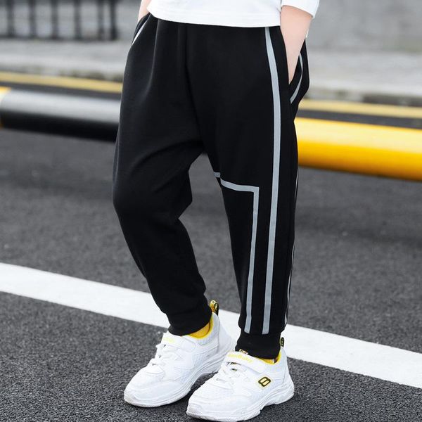 children's clothing boys' pants new casual strips trousers sports pants boys' sweatpants, Blue
children's clothing boys' pants new casual strips trousers sports pants boys' sweatpants, Blue