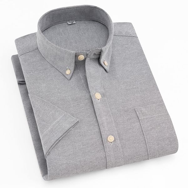 short sleeve shirt men 2018 summer new office basic style men's oxford shirt plus size solid white blue cotton male shirt, White;black
short sleeve shirt men 2018 summer new office basic style men's oxford shirt plus size solid white blue cotton male shirt, White;black