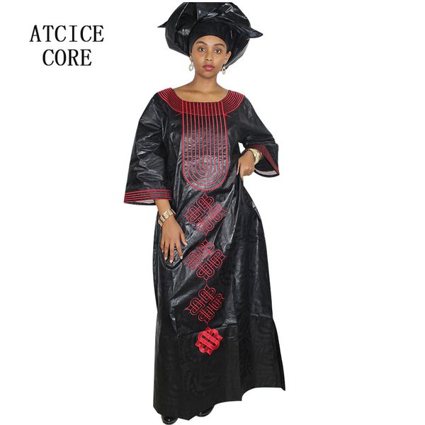 african bazin riche dresses for woman embroidery design long dress with scarf, Red
african bazin riche dresses for woman embroidery design long dress with scarf, Red