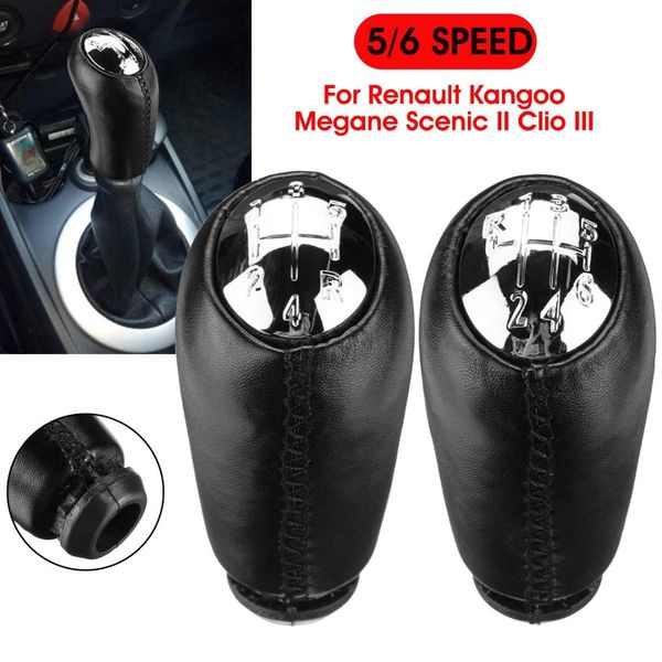 5/6 speed car gear shift knob shifter stick lever pen pu leather for scenic ii 2 megane 2 clio 3 iii
5/6 speed car gear shift knob shifter stick lever pen pu leather for scenic ii 2 megane 2 clio 3 iii