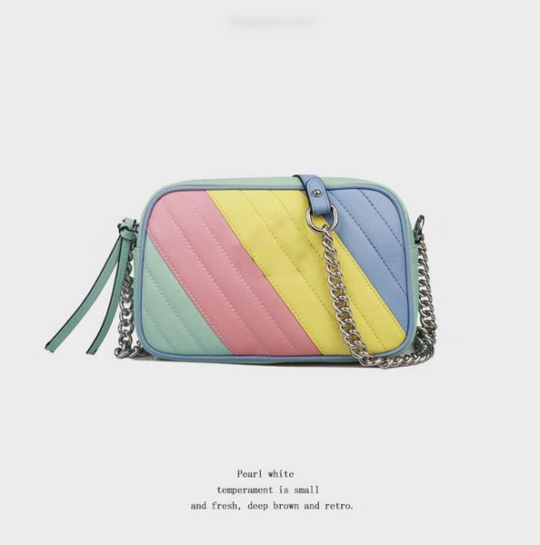 letter designer handbags totes for women rainbow colors mini chain single shoulder bag classic crossbody messenger bag wallet new style
letter designer handbags totes for women rainbow colors mini chain single shoulder bag classic crossbody messenger bag wallet new style