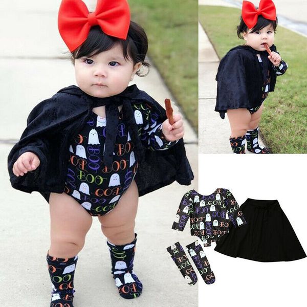 novelty newborn kids baby girl boy halloween cosplay costume ghost print bodysuit+cloak+stockings 3pcs kids clothes outfit 0-24m, White
novelty newborn kids baby girl boy halloween cosplay costume ghost print bodysuit+cloak+stockings 3pcs kids clothes outfit 0-24m, White