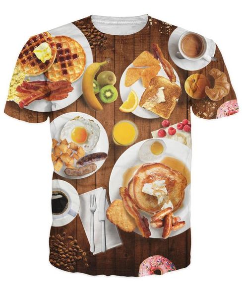 and hamburg fashion t shirt 3d printed breakfast all day t shirt harajuku summer hipster casual t-shirt, White;black
and hamburg fashion t shirt 3d printed breakfast all day t shirt harajuku summer hipster casual t-shirt, White;black