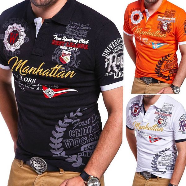Men's Polo Fashion Mens Slim Polos Casual Letters Print Shirts Mens European and American Style Polo Shirt 4 Colors Size S-3XL
Men's Polo Fashion Mens Slim Polos Casual Letters Print Shirts Mens European and American Style Polo Shirt 4 Colors Size S-3XL
