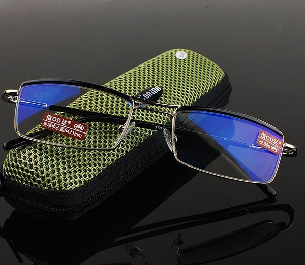 2019 real optical custom made lenses myopia business coated double bridge commercial mens reading glasses pchromic -1 to -6, Silver
2019 real optical custom made lenses myopia business coated double bridge commercial mens reading glasses pchromic -1 to -6, Silver