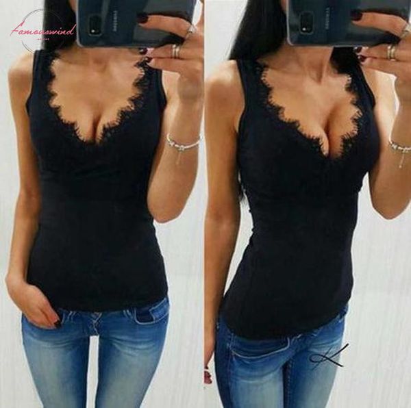 casual women vest lace splice sleeveless v neck t shirt low cut lace tank elegant solid lace white black summer
casual women vest lace splice sleeveless v neck t shirt low cut lace tank elegant solid lace white black summer