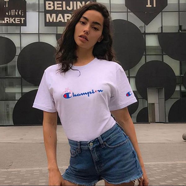women 2019 summer brand tshirt animal letter print loose short sleeve t-shirt solid color women clothing -xxl, White
women 2019 summer brand tshirt animal letter print loose short sleeve t-shirt solid color women clothing -xxl, White
