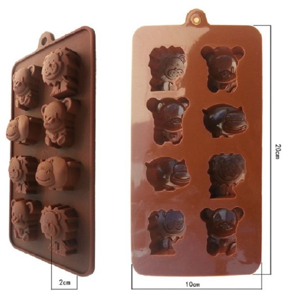 the latest baking tools diy silicone chocolate handmade soap ice tray mold 8 lattice with bear cub lion hippo animal
the latest baking tools diy silicone chocolate handmade soap ice tray mold 8 lattice with bear cub lion hippo animal