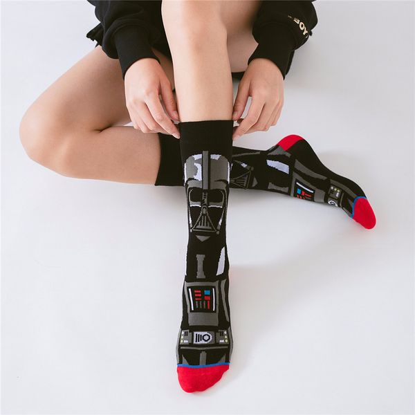 star wars movie stockings master yoda r2-d2 cosplay socks wookiee jedi knight novelty men women sock spring autumn winter socks, Black
star wars movie stockings master yoda r2-d2 cosplay socks wookiee jedi knight novelty men women sock spring autumn winter socks, Black