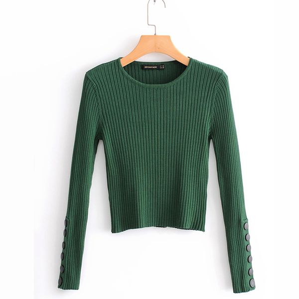 women's pullover o-neck long sleeve slim knitted sweater jumper green thread spring winter basic sweaters female for women, White;black
women's pullover o-neck long sleeve slim knitted sweater jumper green thread spring winter basic sweaters female for women, White;black